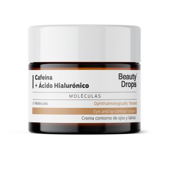 Crema Contorno de Ojos y Labios con Cafeína y Ácido Hialurónico
