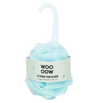 Set Esponja & Peine de Ducha