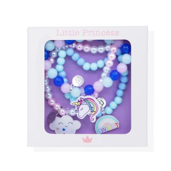 Little Princess Set de Pulseras Abalorios Unicornio