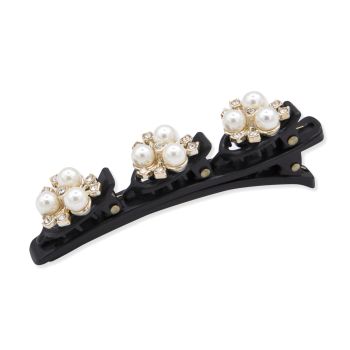 Oh My Hair Clip con Pinzas Flor Perlas Oh My Hair Clip con Pinzas Flor Perlas