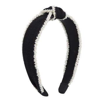 Oh My Hair Diadema Nudo Negra Detalles Abalorios Oh My Hair Diadema Nudo Negra Detalles Abalorios