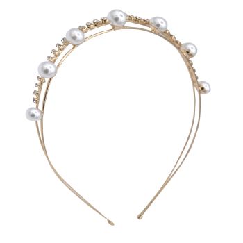 Oh My Hair Diadema Doble Strass y Perlas Oh My Hair Diadema Doble Strass y Perlas