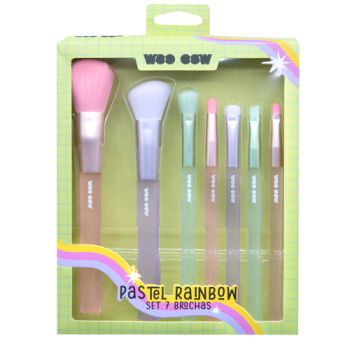 Pastel Rainbow Set 7 brochas