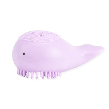 Limpador Facial Poros Silicone Roxo