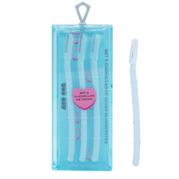 Conjunto 3 Lâminas para Sobrancelhas