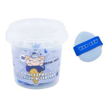 Set 9 Mini Esponjas Puff Ice Cream