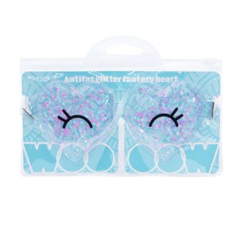Antifaz de Gel Glitter Fantasy Heart
