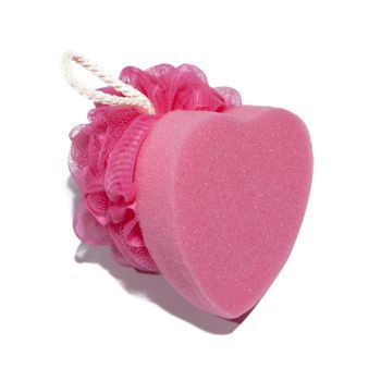 Esponja de Baño Pink Love