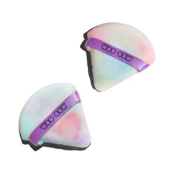 Set 2 Esponjas Puff Maquillaje Tie Dye