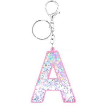 Porta-chaves ABC Glitter Collection