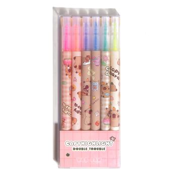 Capyhighlight Double Trouble Subrayadores Doble Punta
