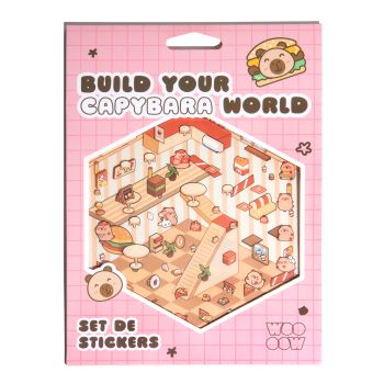 Build Your Capybara World Autocolantes