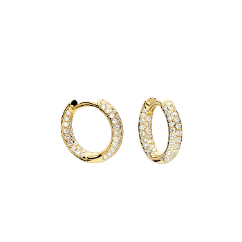 Pendientes Aro Clavel