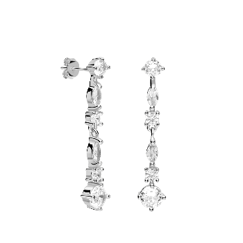 Pendientes de Plata Lágrima