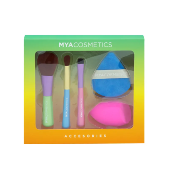 Set Brochas y Esponjas de Maquillaje