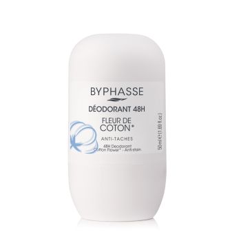 Desodorante Roll On con Flor de Algodón