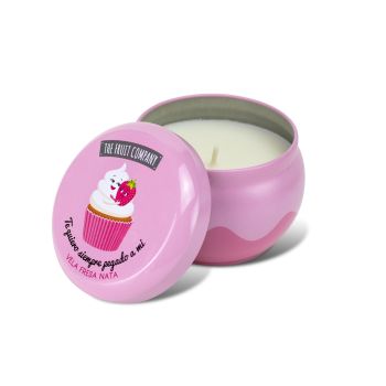 Vela Perfumada Fresa Nata
