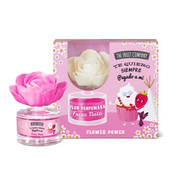Flower Power Flor Perfumada Fresa Nata