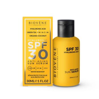 Hyaluronic Acid Sérum Solar Antienvelhecimento SPF30