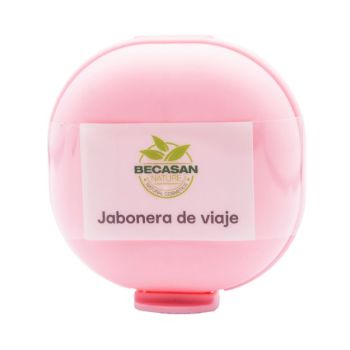 Jabonera de Viaje Rosa