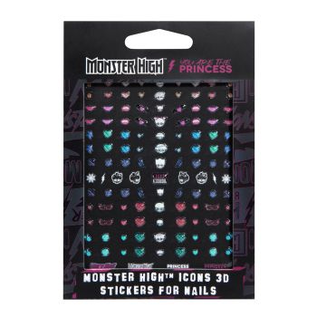 Monster High™ Icons 3D Stickers para Uñas Monster High™ Icons 3D Stickers para Uñas