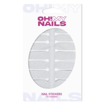 Oh My Nails Stickers Glitter