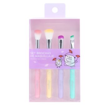 Kit de pincéis de maquilhagem