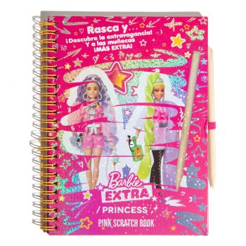 Barbie™ / Princess Magic Pink Scratch Book Cuaderno Barbie™ / Princess Magic Pink Scratch Book Cuaderno