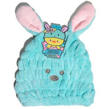 Gorro Toalla Absorbente Bunny