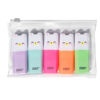 Set Subrayadores Cute Fluor