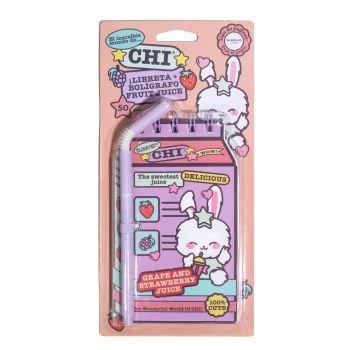 Libreta + Bolígrafo Fruit Juice