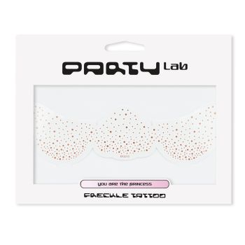 Party Lab Brown Freckle Tattoo Tatuaje de Pecas