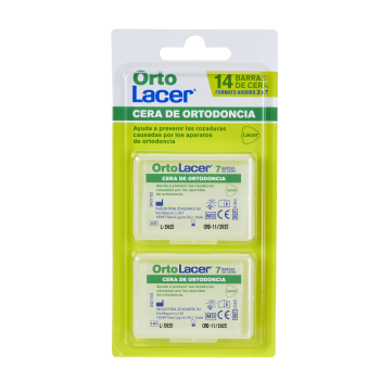 Orto protetora ortodôntica por atrito com cera