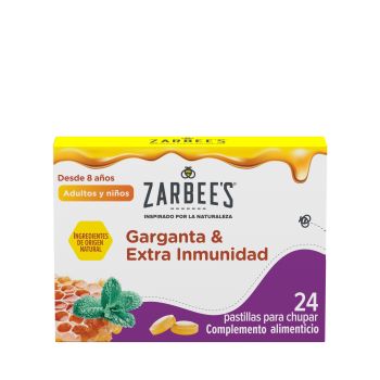 Garganta & Extra Inmunidad Pastillas para Chupar con Miel