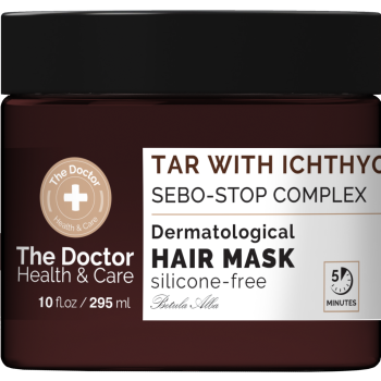 Mascarilla Capilar Dermatológica Tar + Ichthyol Sebo-Stop Complex