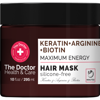 Mascarilla Capilar Maximum Energy con Queratina + Arginina + Biotina