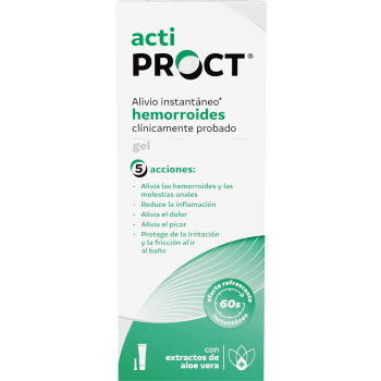 Gel Refrescante Alivio Inmediato para Hemorroides