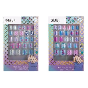 Mermaid Uñas Postizas