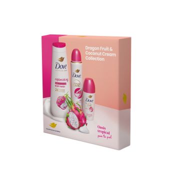 Conjunto Dragon Fruit and Coconut Cream Collection