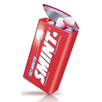 Doces duros Fresa sem açúcar enlatado