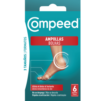 Caixa de pensos para bolhas