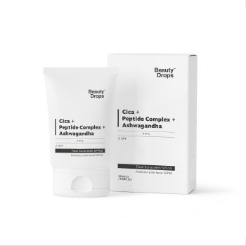Protector Solar Cica + Peptide Complex + Ashwagandha SPF50