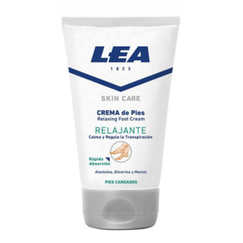 Creme relaxante para os pés