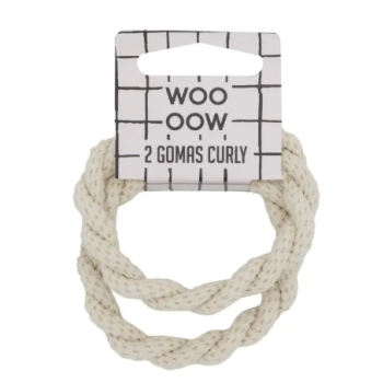 Set 2 Gomas Twist Beige