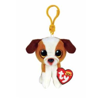 Llavero de Peluche Perro Marron