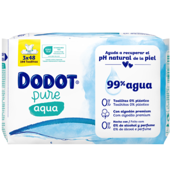 Pack Toallitas Bebé Cuidado Total Aqua