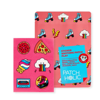 Jogo de retalhos calmante com autocolantes