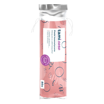 Discos redondos de desmaquilhagem