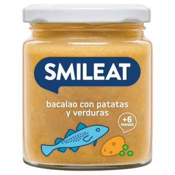 Tarrito Bacalao Patatas y Verduras +6 Meses