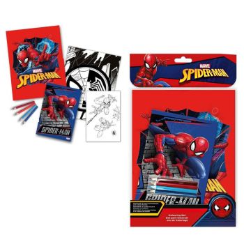 Conjunto para colorir Homem-Aranha
